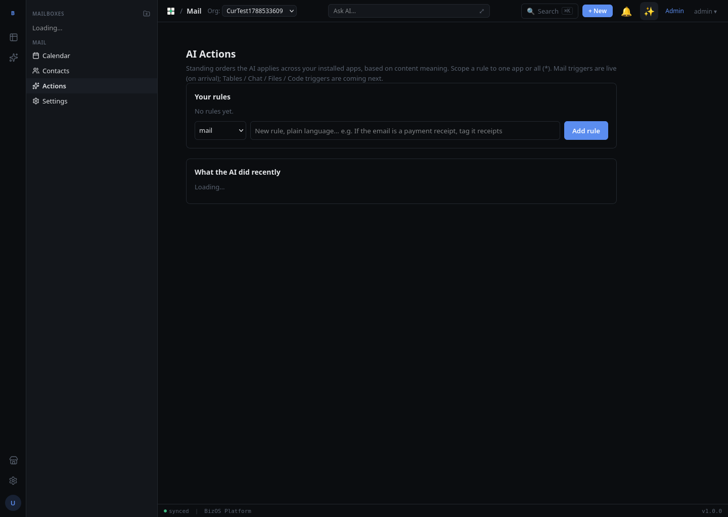Writing an AI Action Rule in plain language